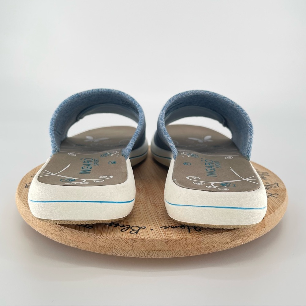 Ingaro Sport Sunset Sandals Women Size 8 Blue Cushion Slip-on Slides - Picture 6 of 16